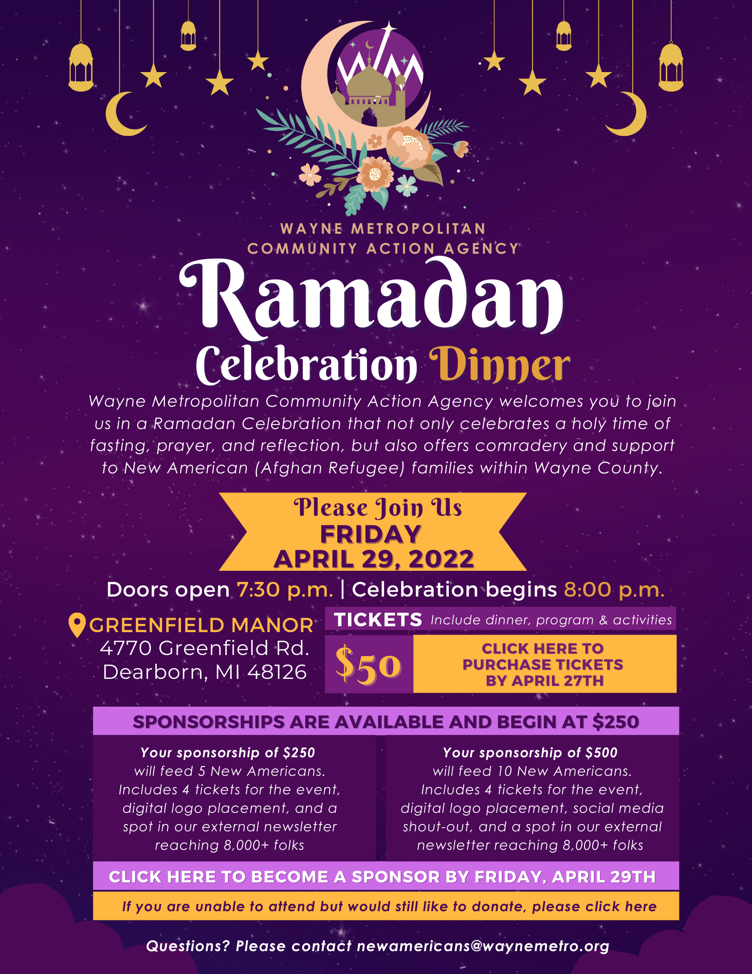 WM New American Dinner Flyer_Internal
